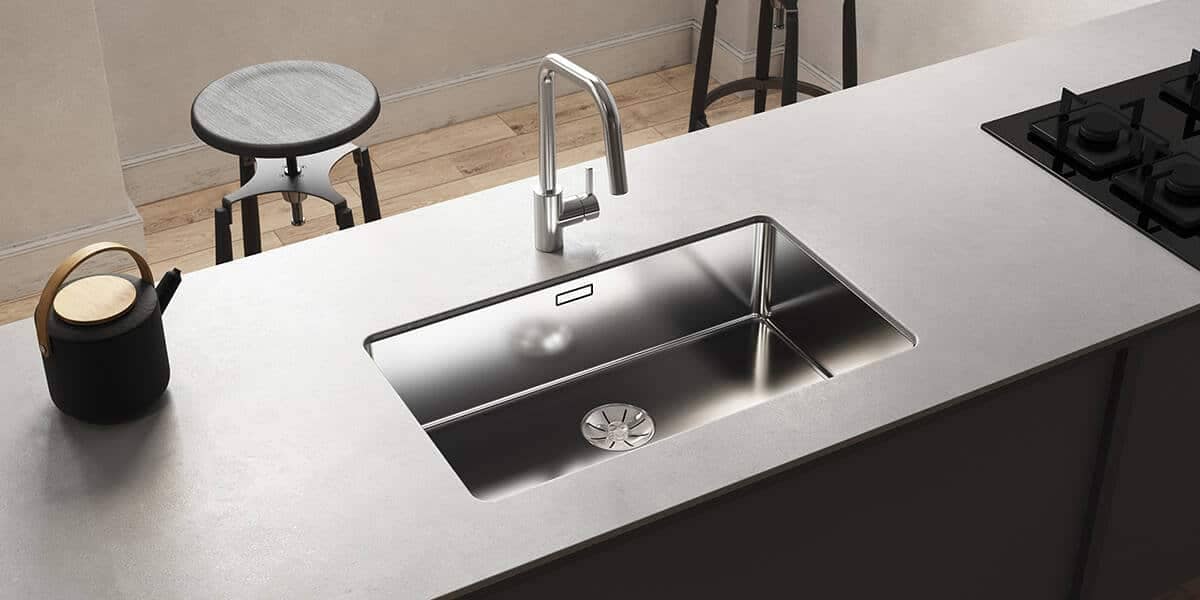 modern kitchen sink