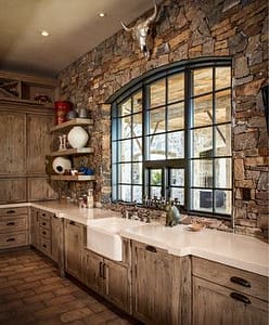 Rustic Country Kitchen Cabinets