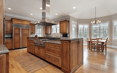 luxury wood kitchen cabinets